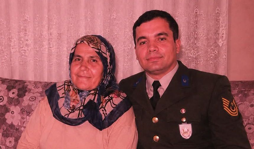 Oğlunun acısına yüreği dayanmadı