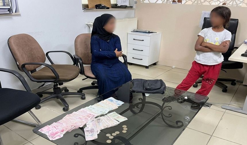 Dilencinin üzerinden 2 bin 153 lira çıktı