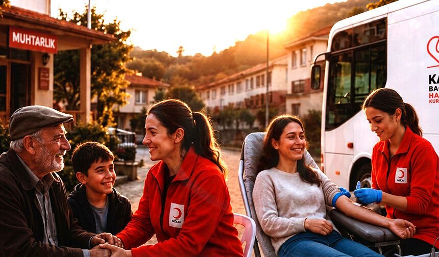 Çorum'da mahalleler kan bağışında yarışıyor