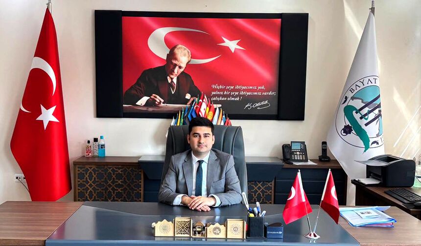 Yeni kaymakam ilçedeki görevine başladı