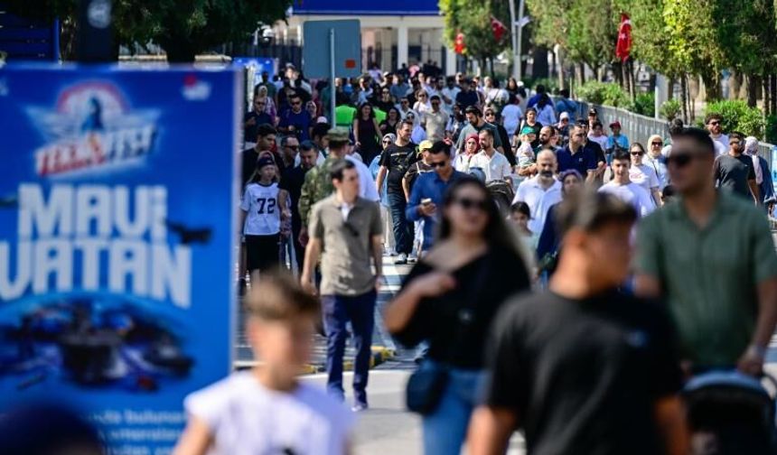 TEKNOFEST Mavi Vatan'ı 343 bin kişi ziyaret etti
