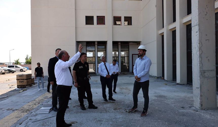 Emniyet yatırımlarını yerinde incelediler