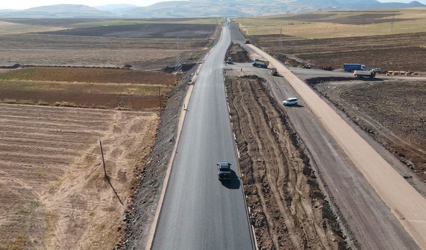 Çorum'da bu yoldaki çalışmalar Kasım'a kadar bitecek