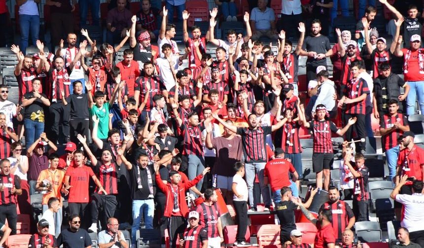 Çorum FK-Eyüp maçını 7 bin 120 kişi izledi