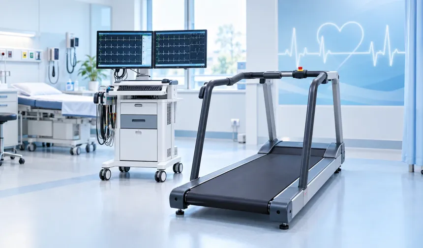 Hastaneye  Eforlu EKG cihazı tahsis edildi