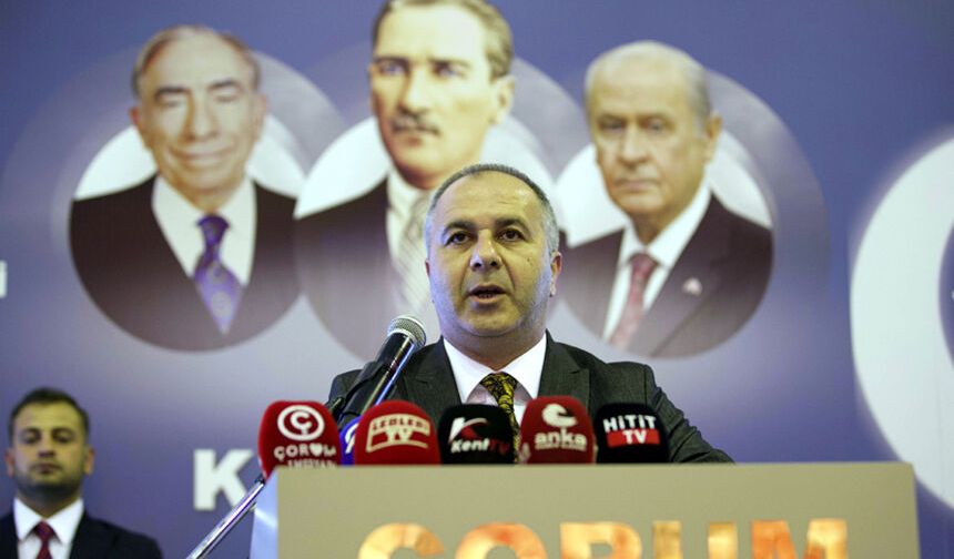 ‘Çorum'umuza ve davamıza hizmet  etmeye kararlılıkla devam edeceğiz'
