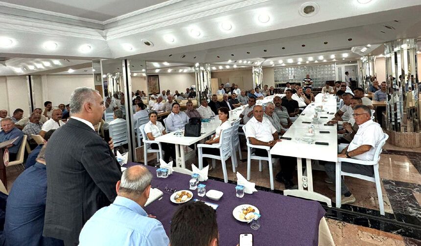 Ahlatcı 200 merkez köy muhtarı ile buluştu