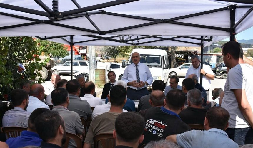 İskilip’te sanayi ve tahıl pazarı için istişare