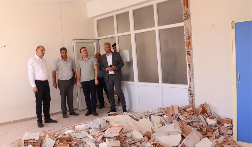 Öğretmenevi yenileniyor, çalışmalar sürüyor