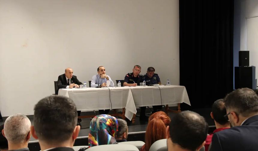 İskilip’te okul güvenliği için toplantı