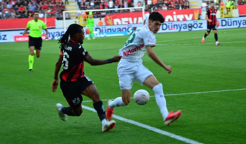 Çorum FK evinde mağlup oldu