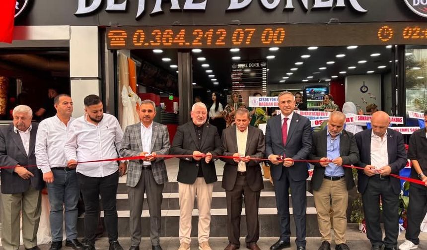 Beyaz Döner hizmete açıldı