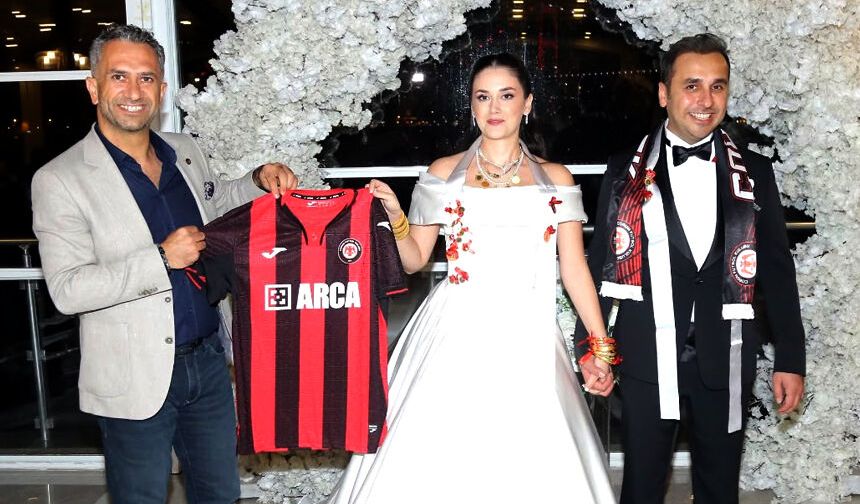 İstanbullu geline Çorum FK forması