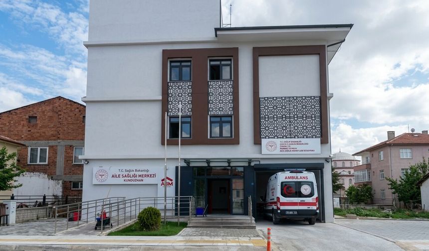 Kunduzhan Aile Sağlığı Merkezi yeni yerine taşındı