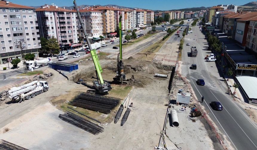 İlim Yayma Kavşağı yıl sonuna kadar açılacak