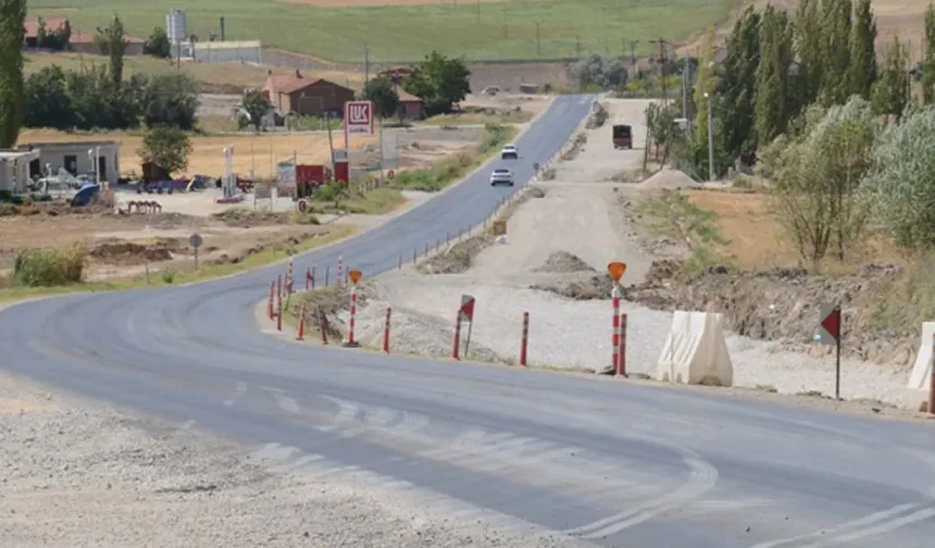 Çorum'da bu yolun ihalesi yapıldı