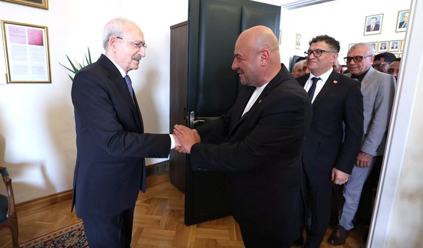 CHP heyeti Kılıçdaroğlu ile görüştü