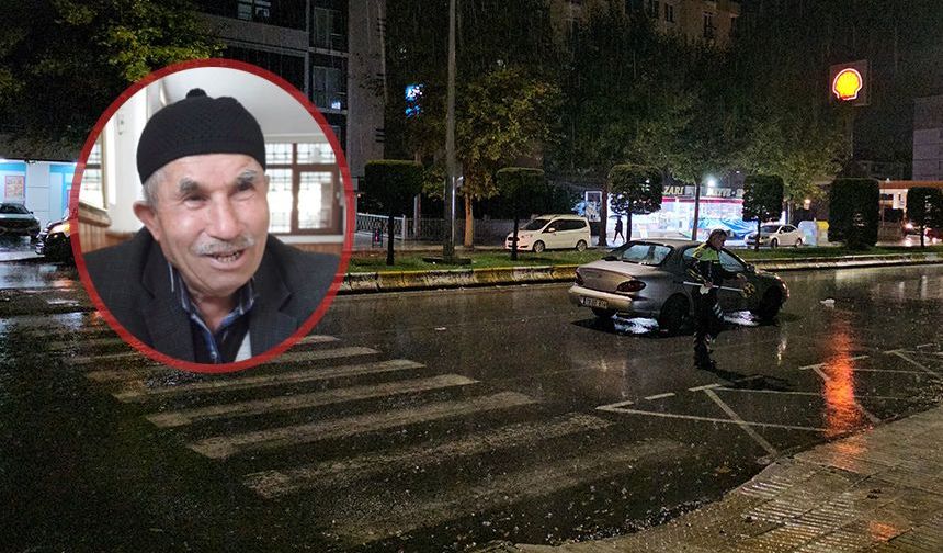 Çorum'da yaşlı çifte otomobil çarptı! 1 ölü