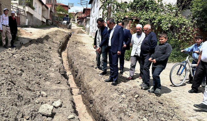 Çorum'un bu ilçesinde su sorunu çözüme kavuşuyor