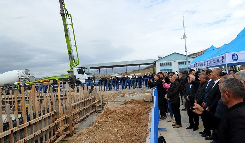130 milyonluk yeni tesisin temeli törenle atıldı