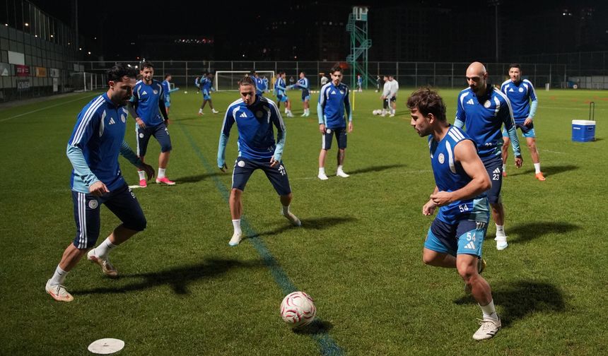 Rizespor, Çorum FK maçının hazırlıklarına başladı