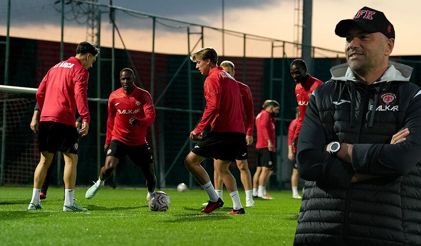 Çorum FK'da Gaziantep maçı hazırlıkları başladı