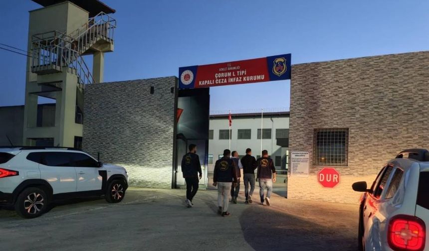 Çorum'da aranan 25 kişi yakalandı