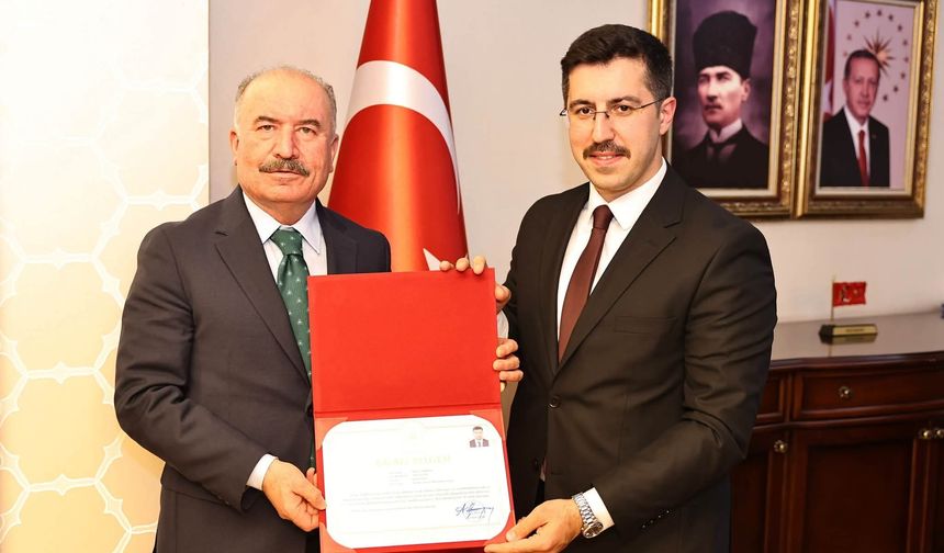 Çorumlu imam kaymakam oldu