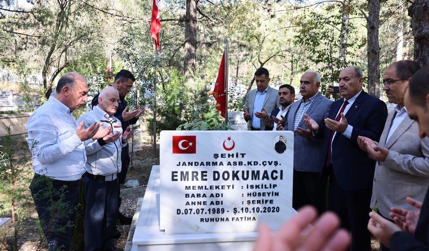 Şehit Emre Dokumacı dualarla anıldı