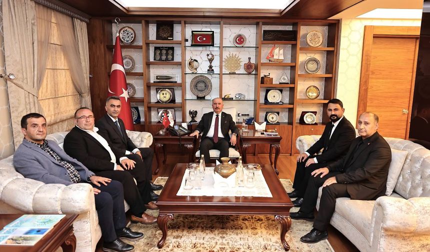 Vali Çalgan’dan Şerbetçi’ye tebrik