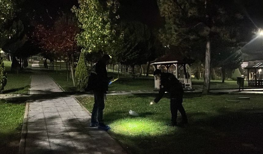 Parkta tartışma kanlı bitti