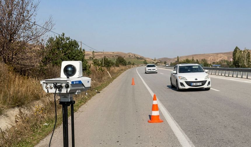 Çorum'un bu ilçesinde radar uygulaması başladı