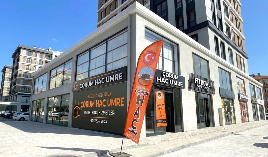 Çorum Hac Umre Karal Turizm yeni yerinde