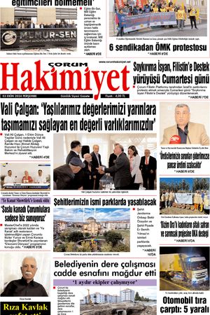 Çorum Hakimiyet - 03.10.2024