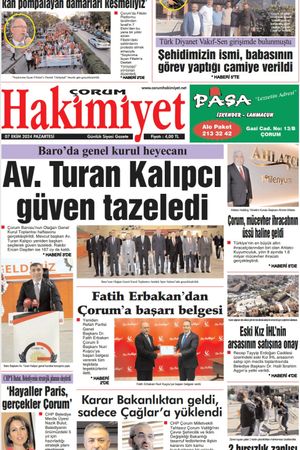 Çorum Hakimiyet - 07.10.2024