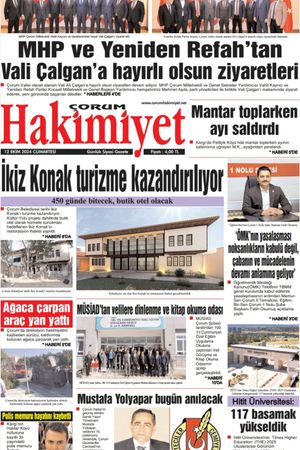 Çorum Hakimiyet - 12.10.2024