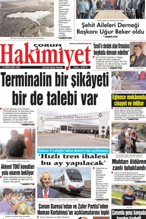 Çorum Hakimiyet - 15.10.2024