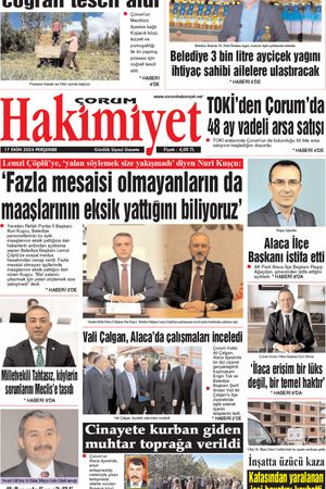 Çorum Hakimiyet - 17.10.2024