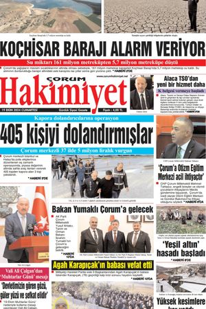 Çorum Hakimiyet - 19.10.2024