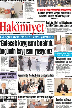 Çorum Hakimiyet - 23.10.2024