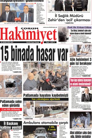 Çorum Hakimiyet - 05.11.2024