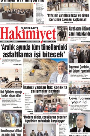 Çorum Hakimiyet - 13.11.2024