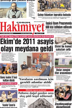 Çorum Hakimiyet - 14.11.2024