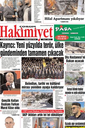 Çorum Hakimiyet - 18.11.2024