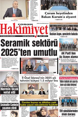 Çorum Hakimiyet - 02.11.2024