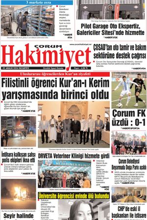 Çorum Hakimiyet - 02.12.2024