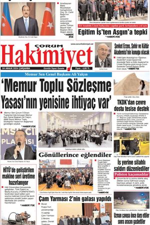 Çorum Hakimiyet - 04.12.2024