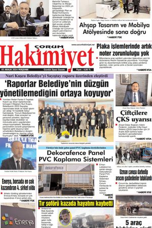 Çorum Hakimiyet - 05.12.2024