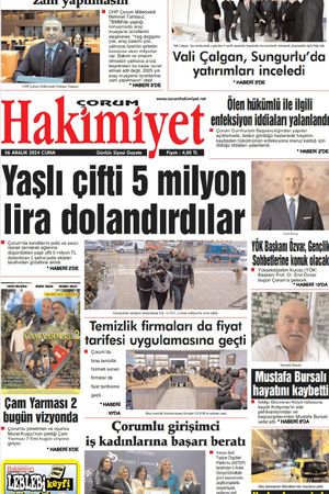 Çorum Hakimiyet - 06.12.2024