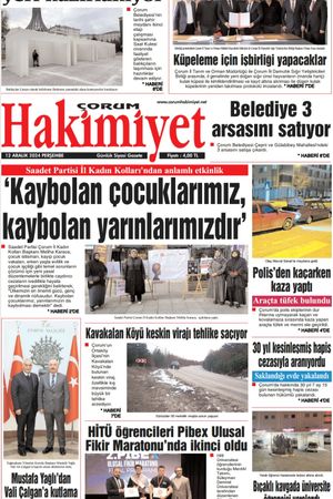 Çorum Hakimiyet - 12.12.2024